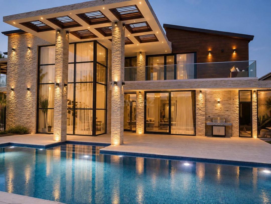 İcarəyə verilir 4 otaqlı həyət evi/bağ evi 380 m² — Ev, villa, Bakı