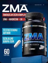 ZMA – idmançılar üçün kompleks qida əlavəsi Məhsul: Ironman ZMA — Спортивное питание и добавки