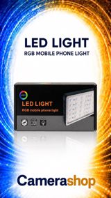 RGB Mobile Phone LED Light — Camerashop Baku — Photo and video equipment