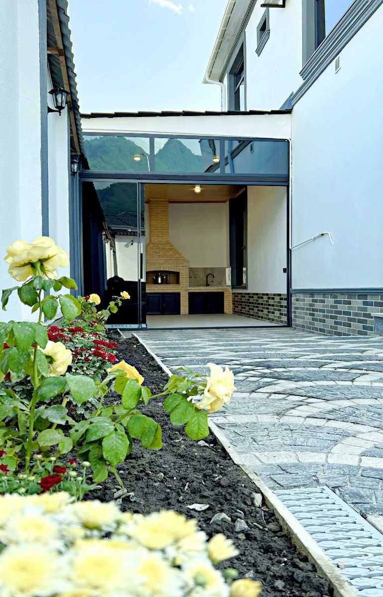 İcarəyə verilir 6 otaqlı həyət evi/bağ evi 308 m² — Ev, villa, Qəbələ (6)