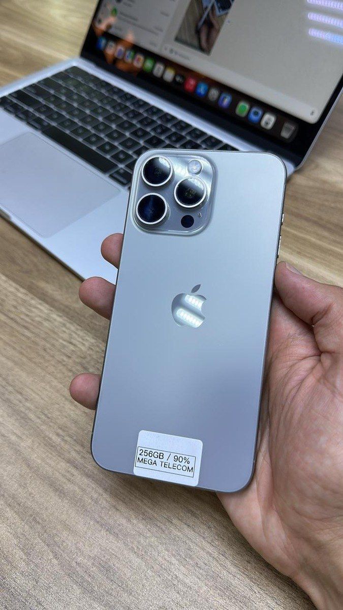 Apple iPhone 15 Pro Max Natural Titanium 256GB/8GB — Smartfonlar, Bakı (3)
