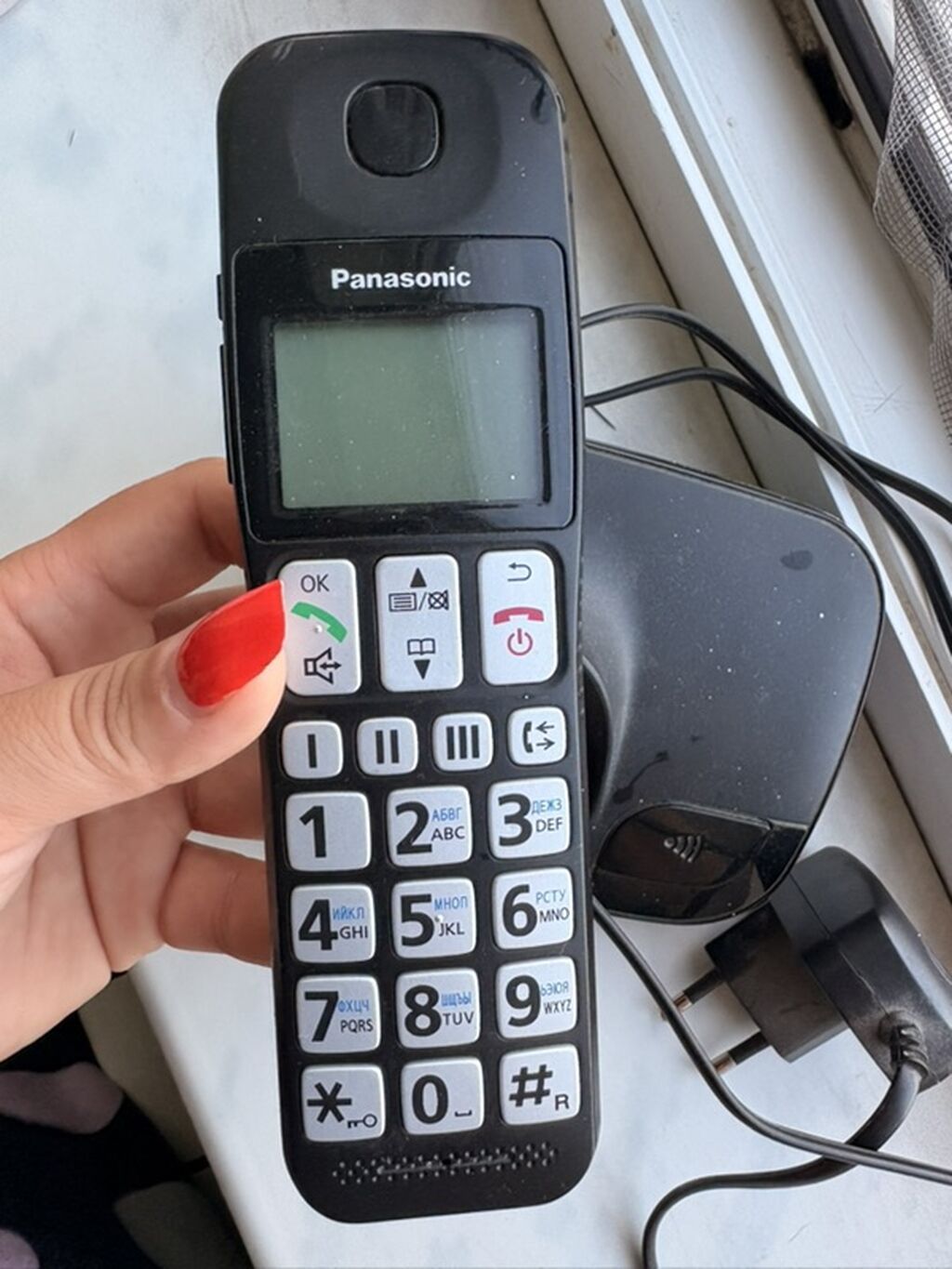 Stasionar telefon Panasonic, Simsiz, İşlənmiş — Kabel və radio telefonları, Xırdalan (4)