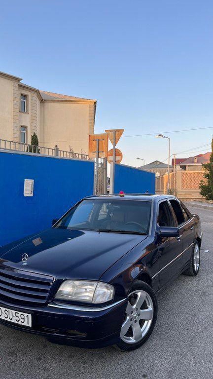 Mercedes C 220, 2.2 L, 1996 il, 348 000 km — Avtomobillər, Bakı (5)