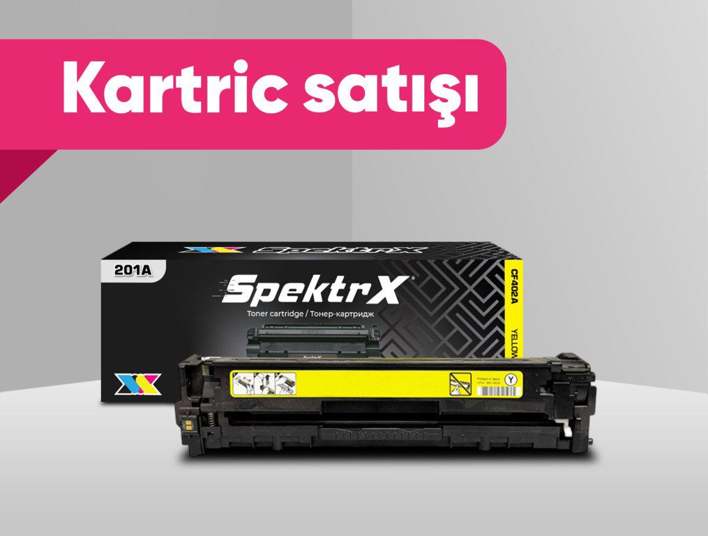 Kartric "201A (CF401A/CF402A/CF403A) Göy, Sarı, Qırmızı" — Elektronika, Bakı (2)