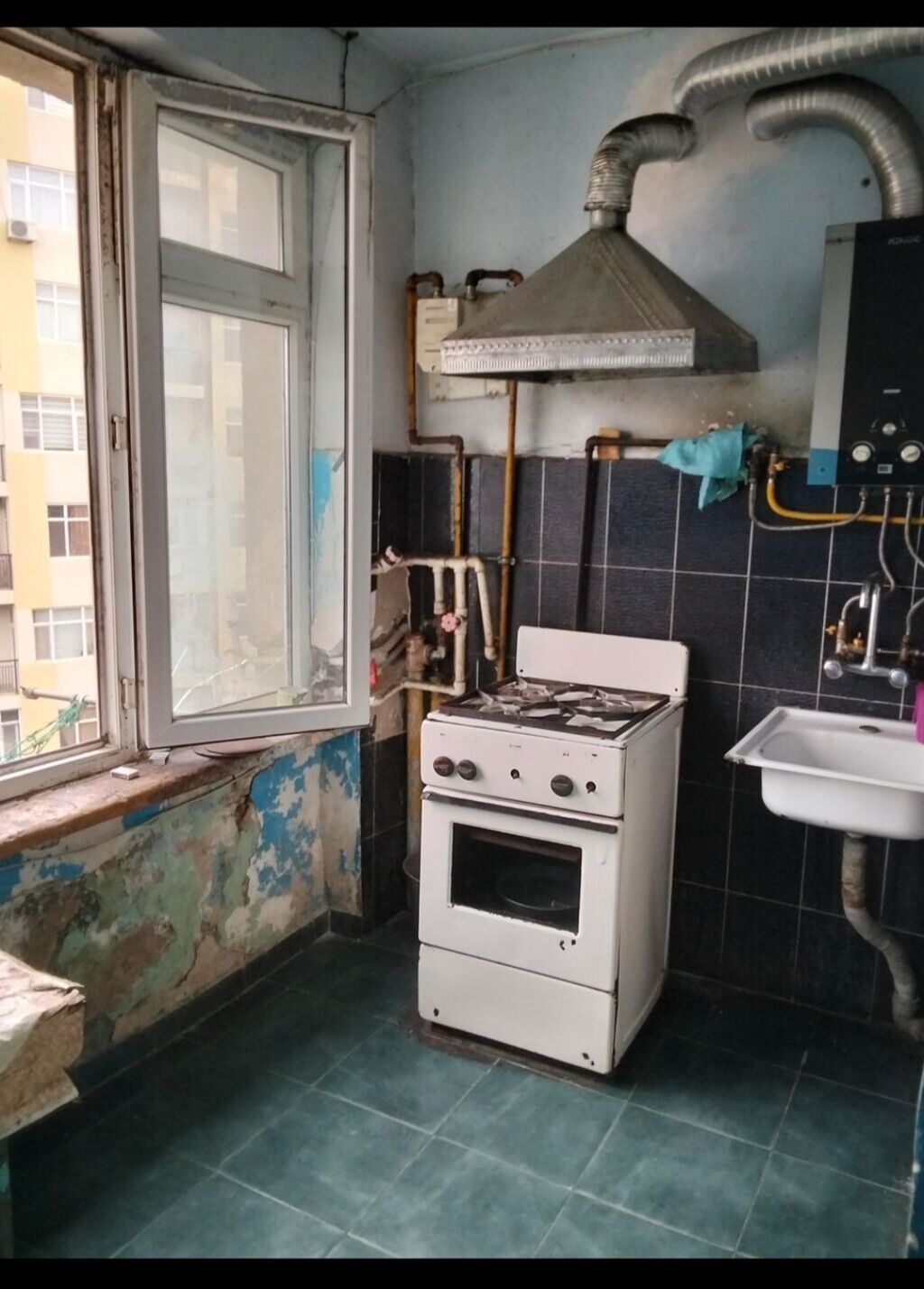 1 otaqlı mənzil – mebellə Planlaşdırma: - 1 otaq, ayrı mətbəx — Mənzil, Sumqayıt (5)