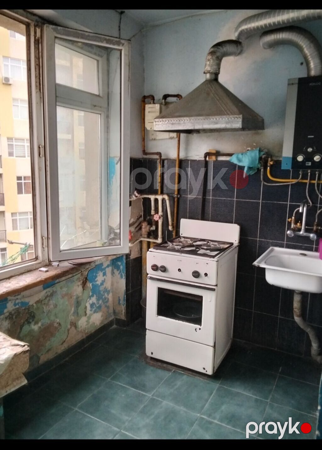 1 otaqlı mənzil – mebellə Planlaşdırma: - 1 otaq, ayrı mətbəx — Mənzil, Sumqayıt (5)