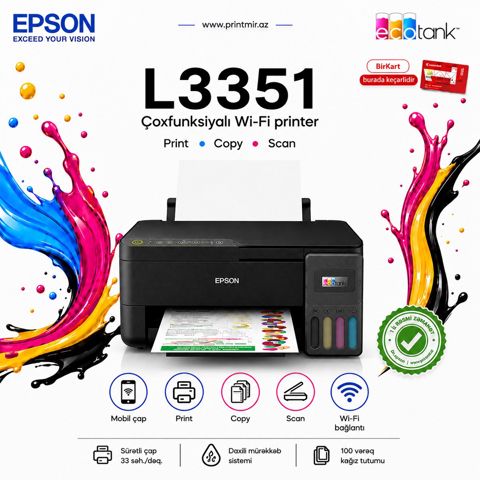 Epson L3351 — Bakı