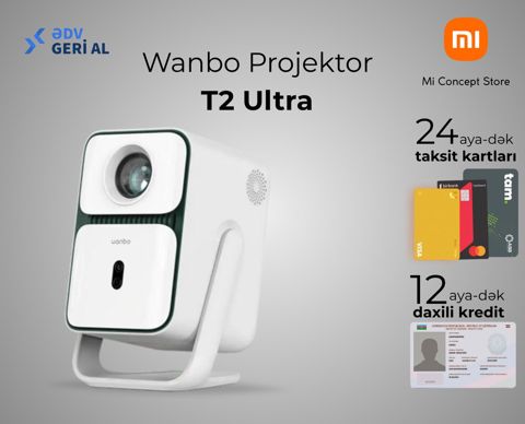Proyektor Wanbo T2 Ultra — Bakı