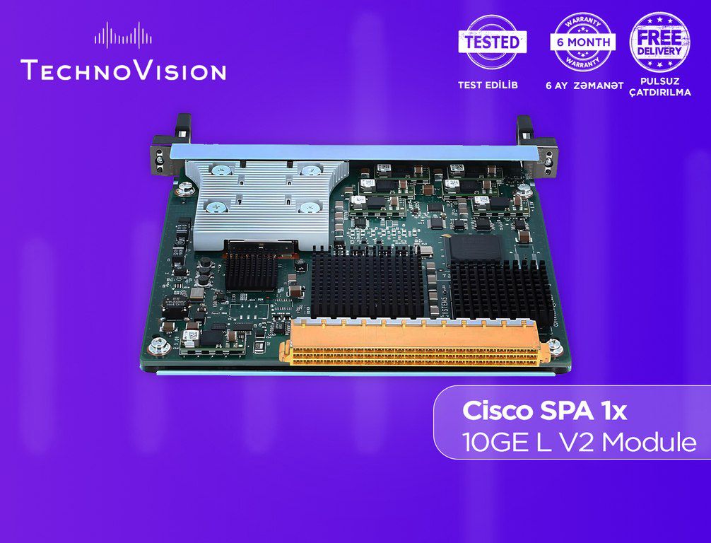 Cisco SPA 1x 10GE L V2 Module — Şəbəkə və server avadanlığı, Bakı (3)