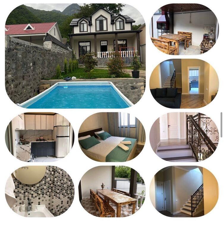 Bağ evi kirayə verilir, Qax r — Ev, villa, Qax (3)