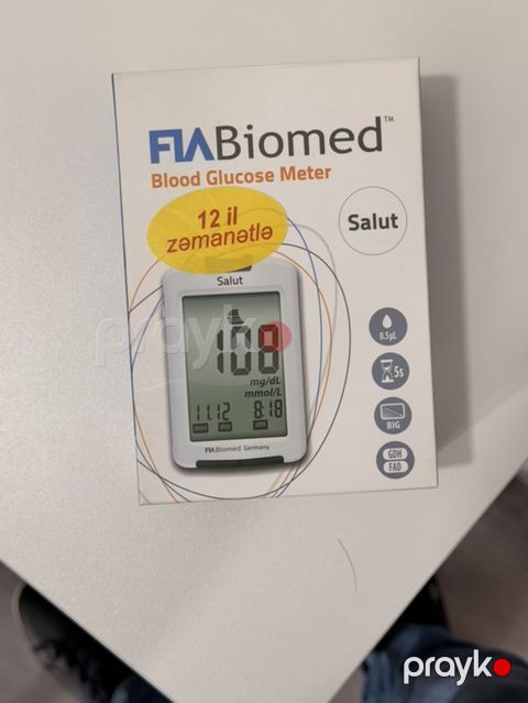 Mütləq Endirim Olacaqdır FIA Biomed “Salut” qan qlükoza ölçən — Bakı