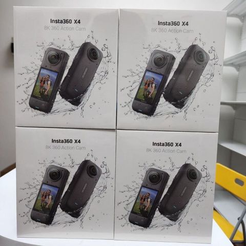 "Insta 360 X4 360° 8K" action camera
