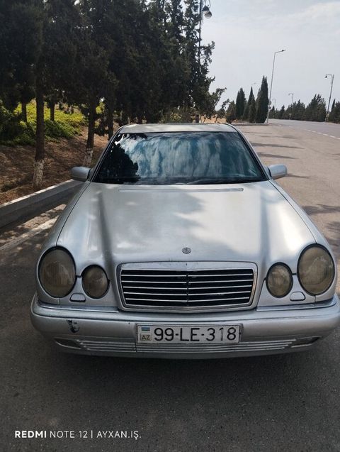 Mercedes E 280, 2.8 L, 1997 il, 450 000 km — Şamaxı