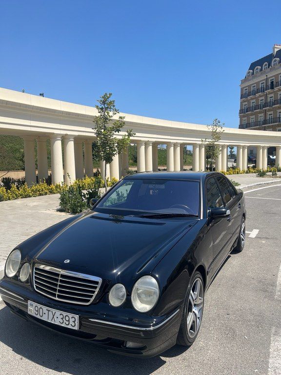 Mercedes E 220, 2.2 L, 2000 il, 413 000 km — Avtomobillər, Bakı (10)