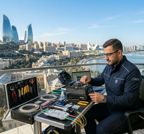 Fiber optik qaynaq xidməti — Bakı