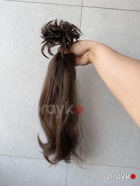 100% Ushaq saci tebii bir defe istifade olunub - Material: 100% insan — Bakı