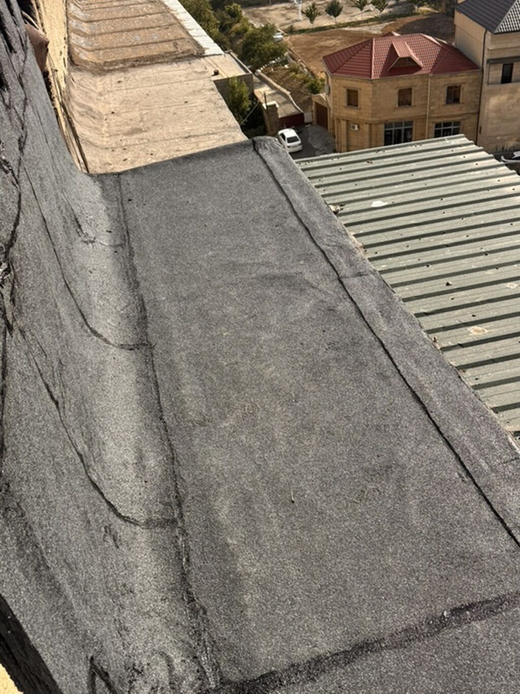 Bitum əsaslı dam örtüyü və hidroizolyasiya xidməti - Mənzillərin — Dam və örtüklər, Digah (2)