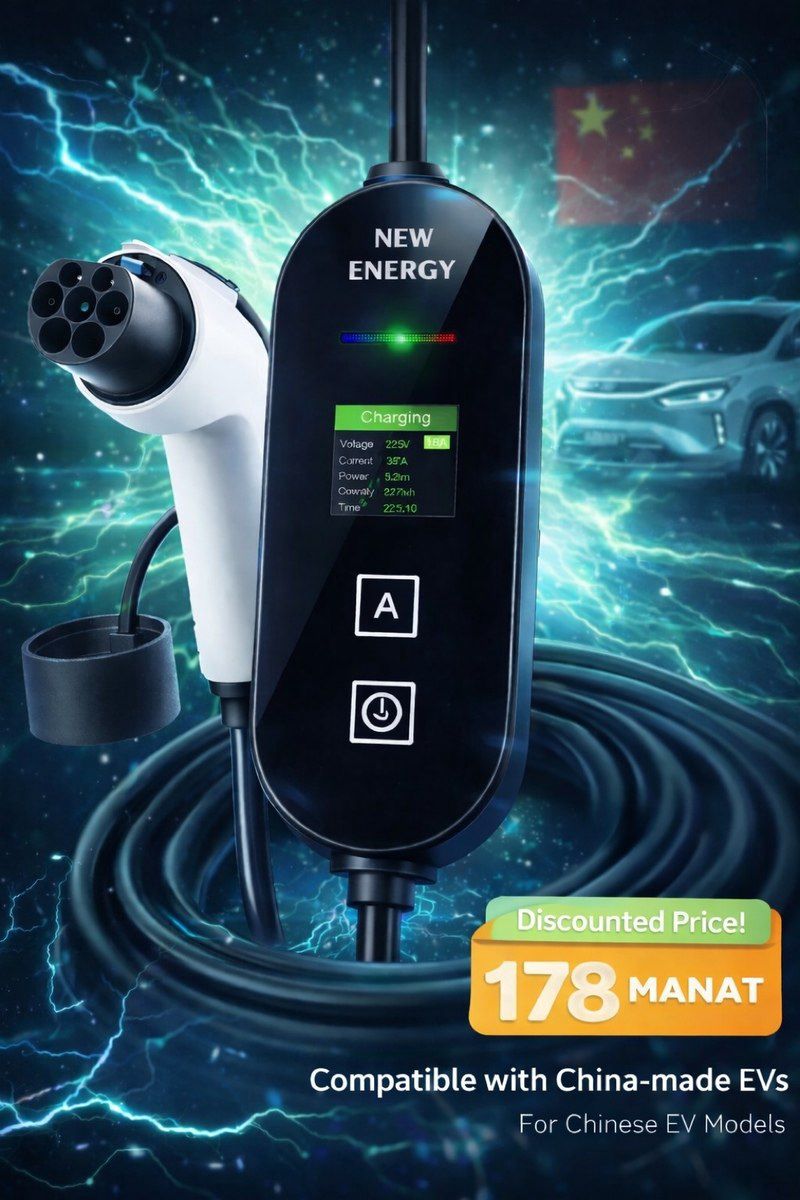 "BYD Changan GB/T" adapteri 220V 16A WiFi — Ehtiyat hissələri və aksesuarlar, Bakı (4)