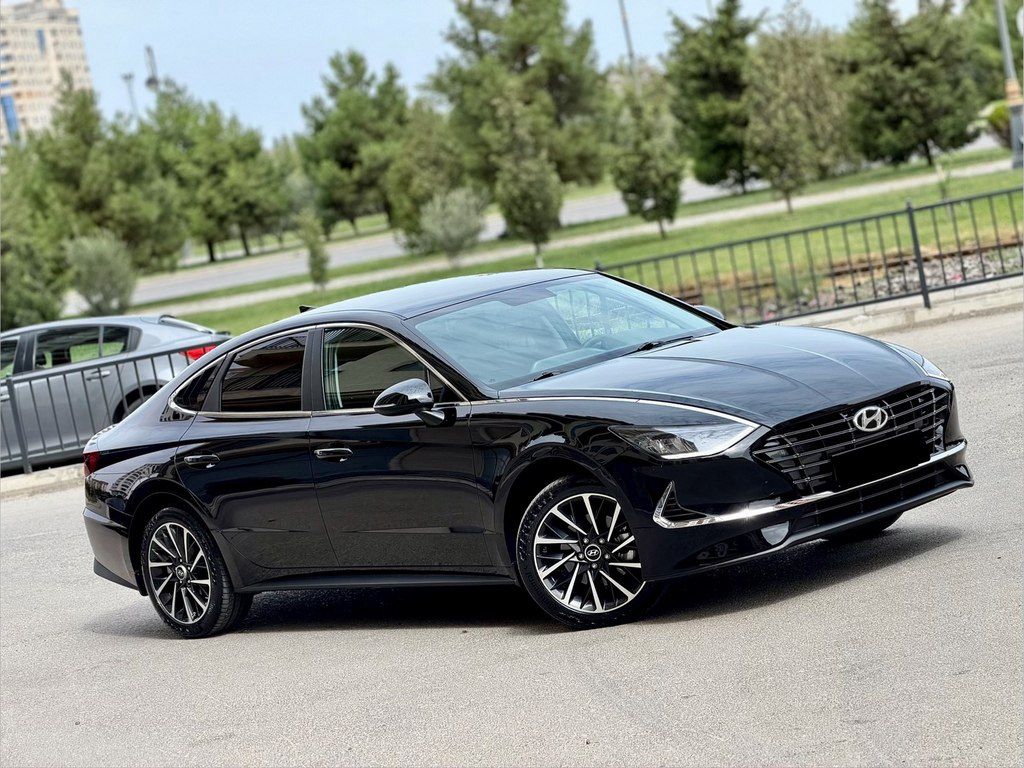 Hyundai Sonata, 2.0 L, 2022 il, 27 000 km — Avtomobillər, Bakı (8)