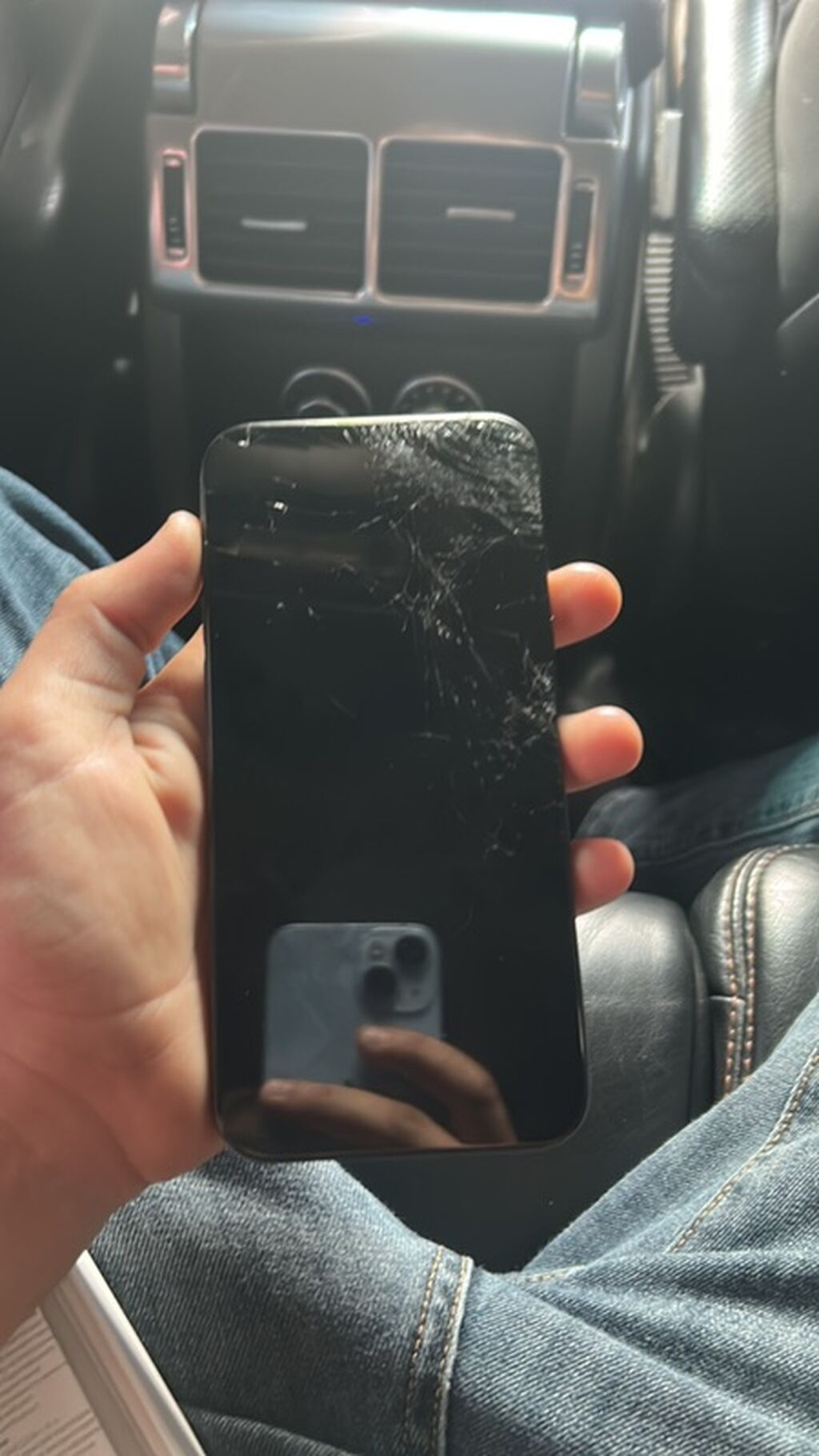 IPhone 15 Pro Max, Qara, Qırıq — Apple iPhone, Digah (2)