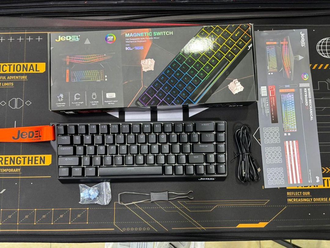 Jedel KL166 Mexaniki klaviatura 60% — Elektronika, Bakı (10)