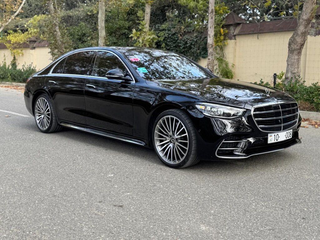 Mercedes S 500 4MATIC, 3.0 L, 2021 il, 101 000 km — Avtomobillər, Bakı (11)