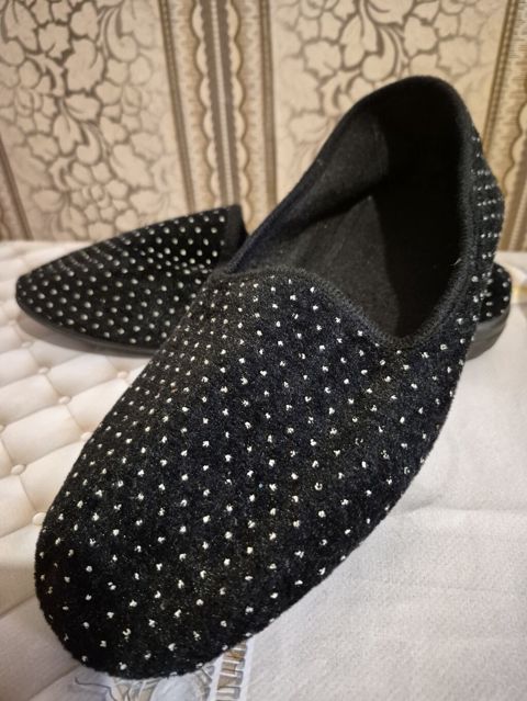 Qara rəngli kişi loaferləri – mikrodaşlı dizayn - Üst hissə: yumşaq — Bakı