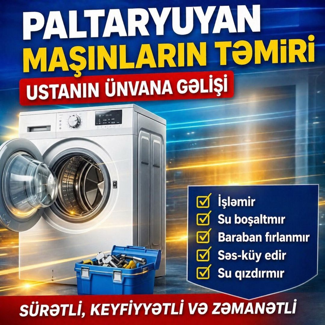 Paltaryuyan təmiri və quraşdırılması — Aparatların təmiri və quraşdırılması, Bakı (7)