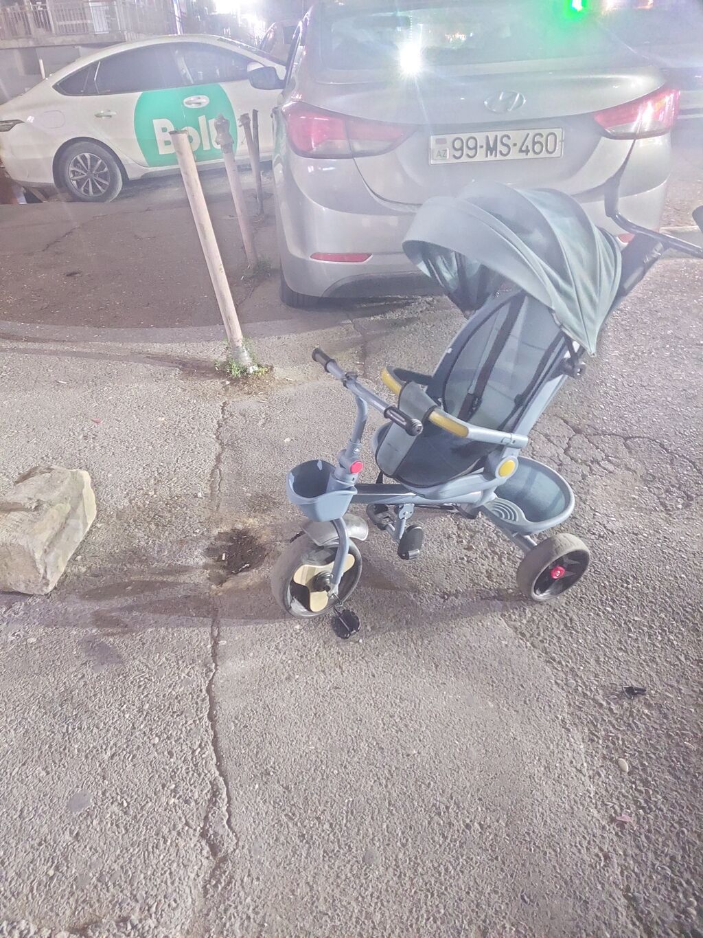Uşaq üçtəkərli velosipedi – valideyn idarəetməsi və günlüklə. endirim — Velosipedlər, Bakı (4)
