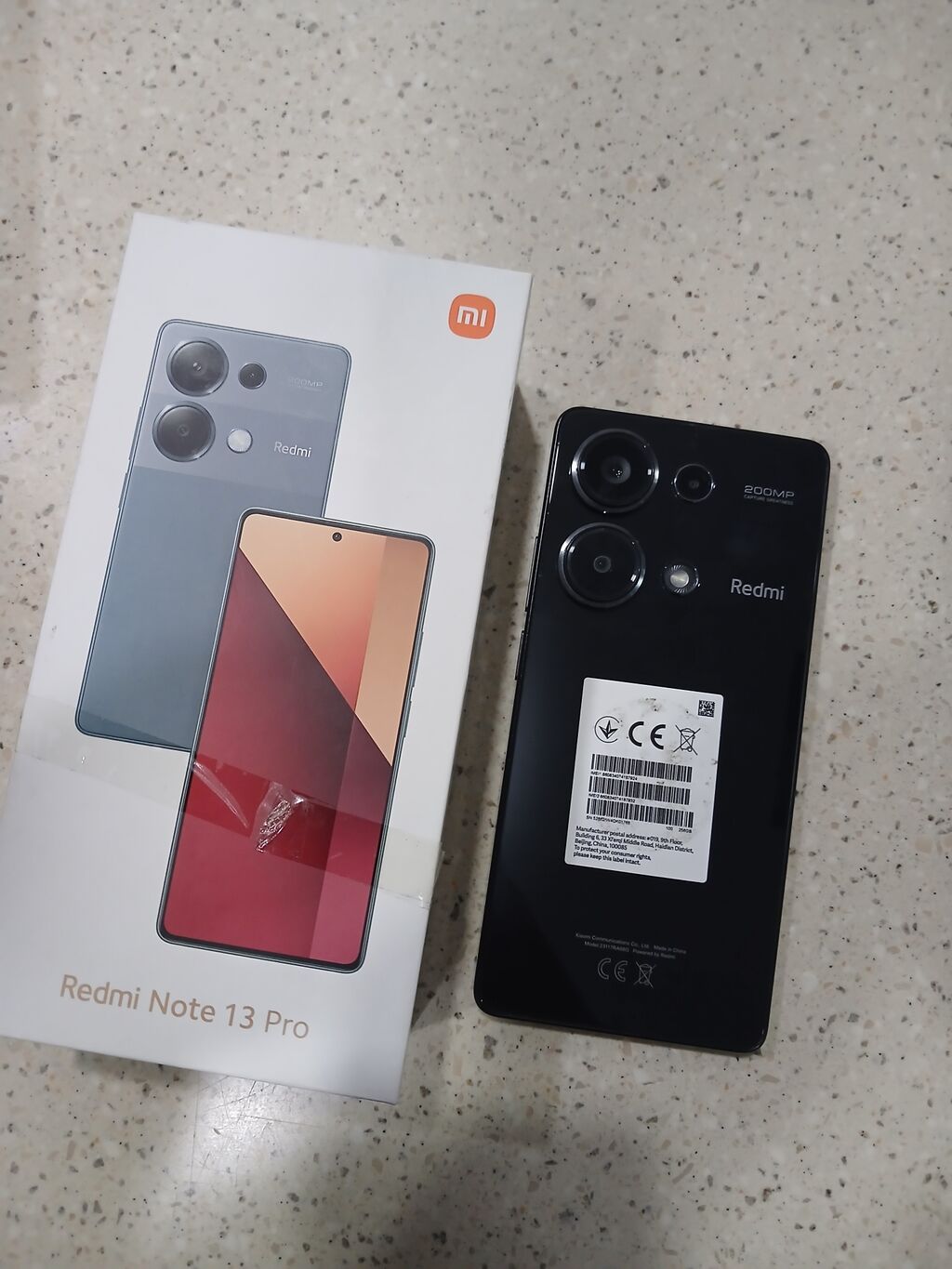 Xiaomi Redmi Note 13 Pro – qutu və aksesuarlarla Əsas xüsusiyyətlər — Elektronika, Bakı (2)