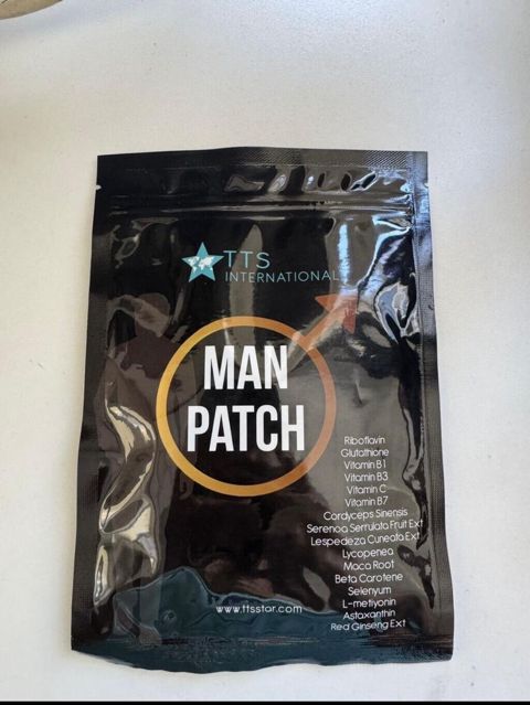 TTS International MAN Patch – kişilər üçün transdermal bantlar İçinde — Bakı