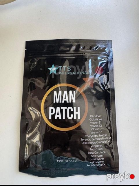 TTS International MAN Patch – kişilər üçün transdermal bantlar İçinde — Bakı