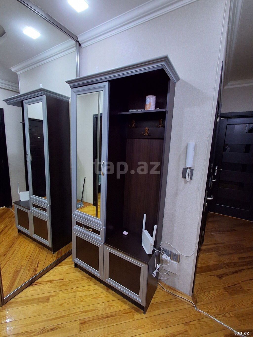 Dəhliz üçün çoxfunksiyalı paltar asqısı və şkaf kombinasiyası - Ölçü — Xol üçün, Bakı