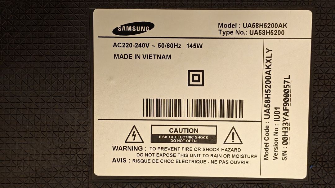 Televizor Samsung 58 düym Smart TV — TV və Video, Bakı (3)