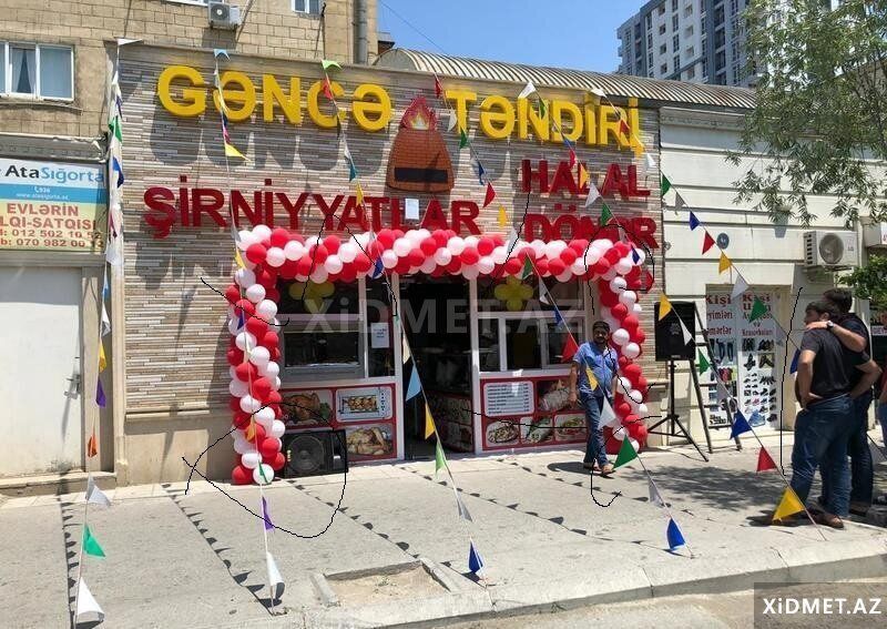 Obyekt sarlar — Reklam işləri, Bakı