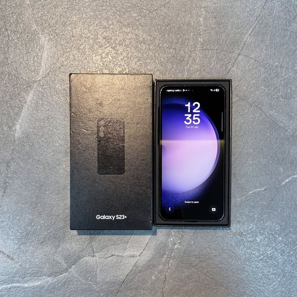 Samsung Galaxy S23 Plus, rəng - Qara, Simsiz şarj — Samsung, İsmayıllı (4)