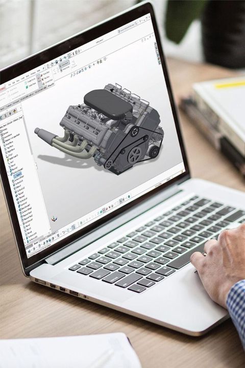 Solıdworks 3D modelləşdi̇rmə və texni̇ki̇ çertyojlar — Bakı