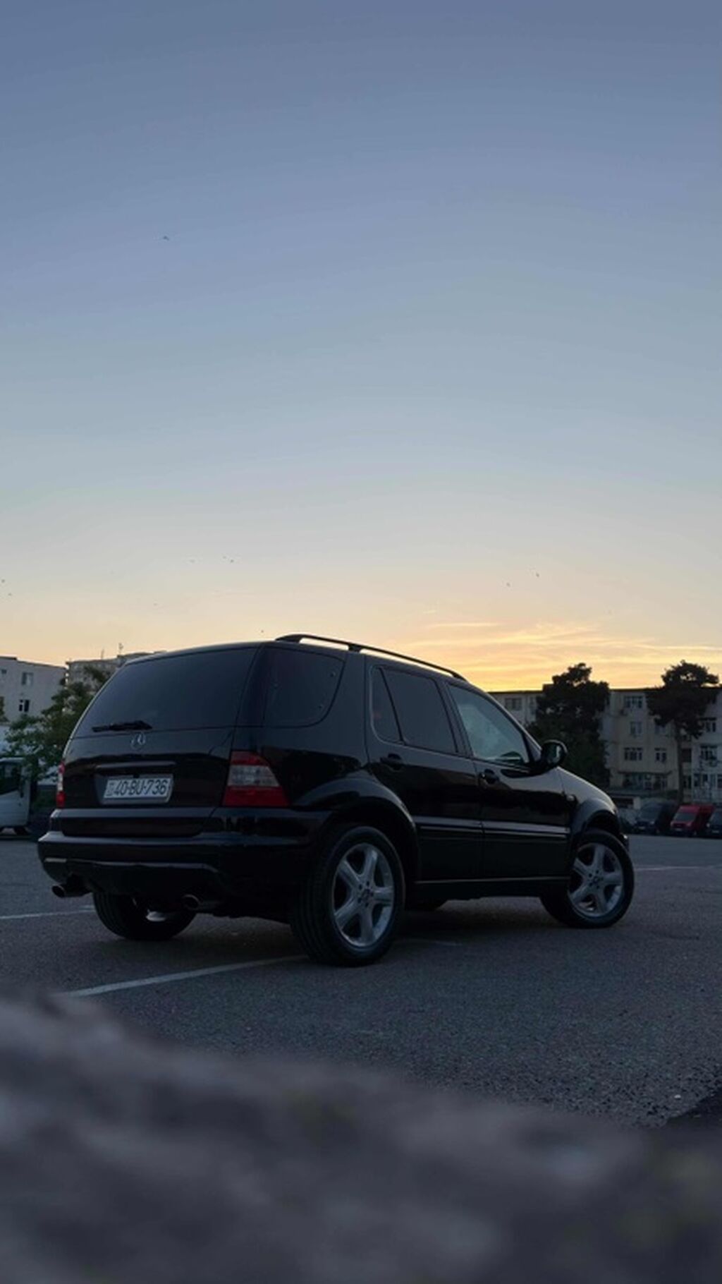 Mercedes-Benz M-Class: 5.5 l 2001 il Ofrouder/SUV — Avtomobillər, Digah (2)