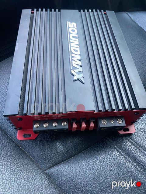 Soundmax 1000.1 monoblok 2 aydi alinib hec bir prablemi yoxdu teze — Bakı