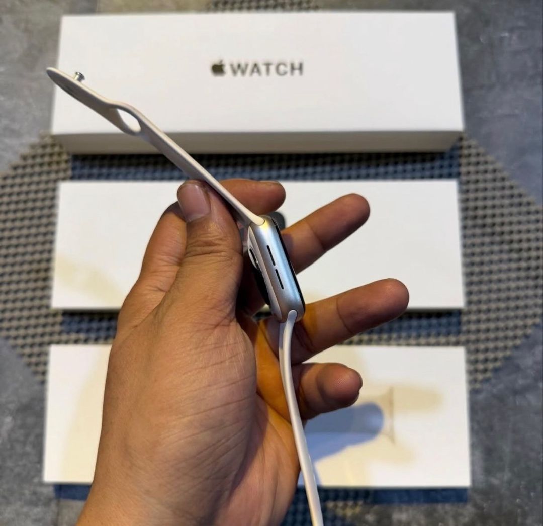 Apple Watch SE 2 Silver 44mm — Elektronika, Bakı (4)