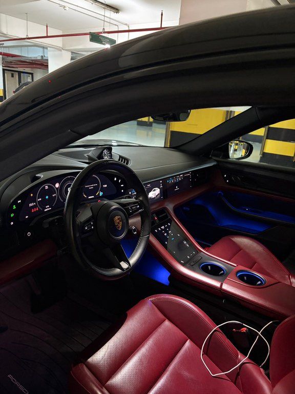 Porsche Taycan 4S, 79.2 kWh, 2021 il, 63 000 km — Avtomobillər, Bakı (5)