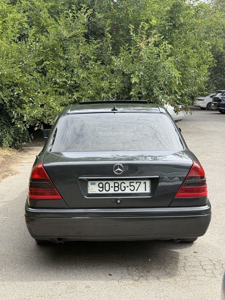 Mercedes C 180, 1.8 L, 1995 il, 244 540 km — Avtomobillər, Bakı (2)
