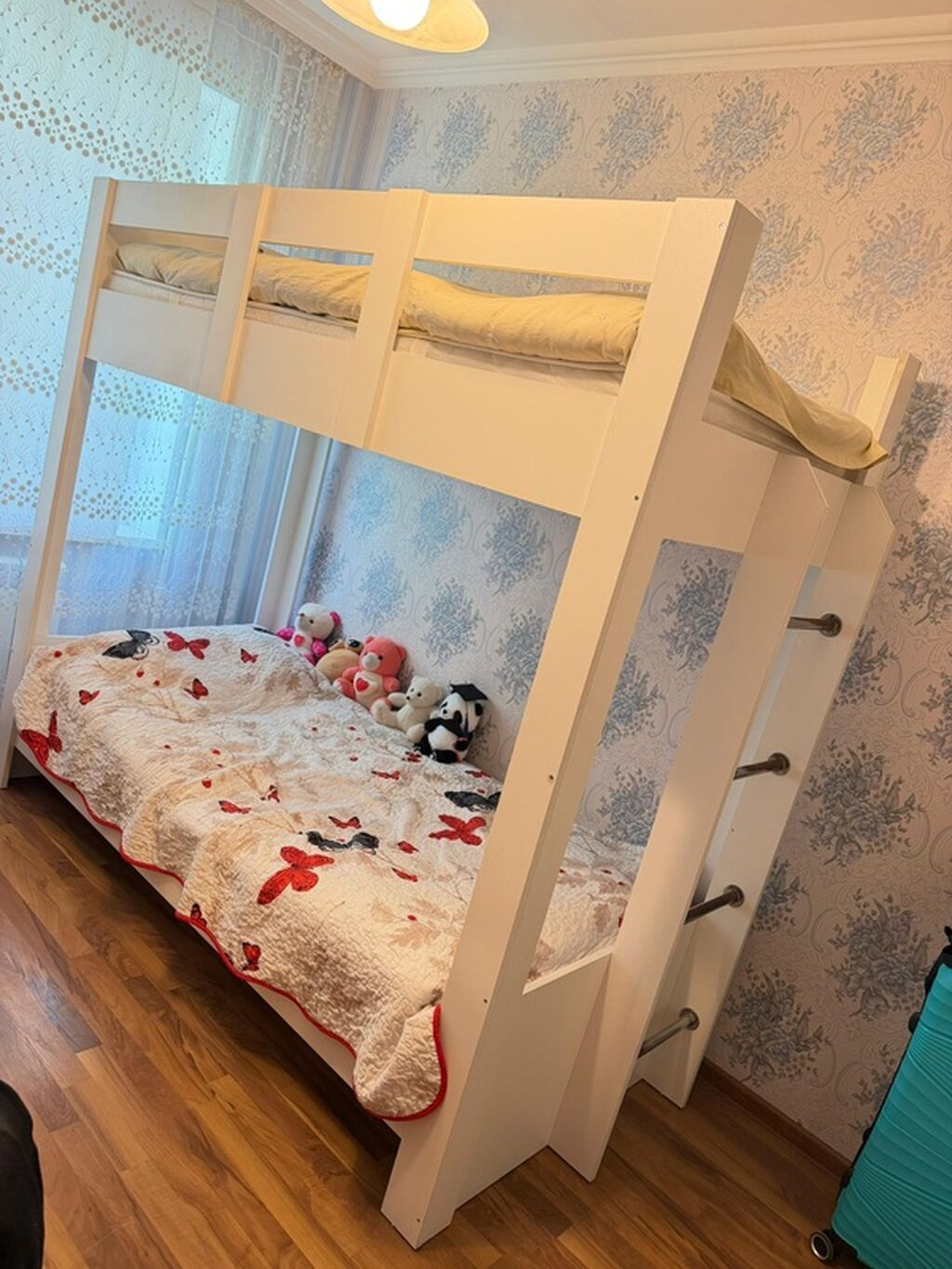Uşaq otağı üçün iki mərtəbəli çarpayı 1.90 hundurluy eni 1 uzunlug — Yataqlar, Bakı (3)