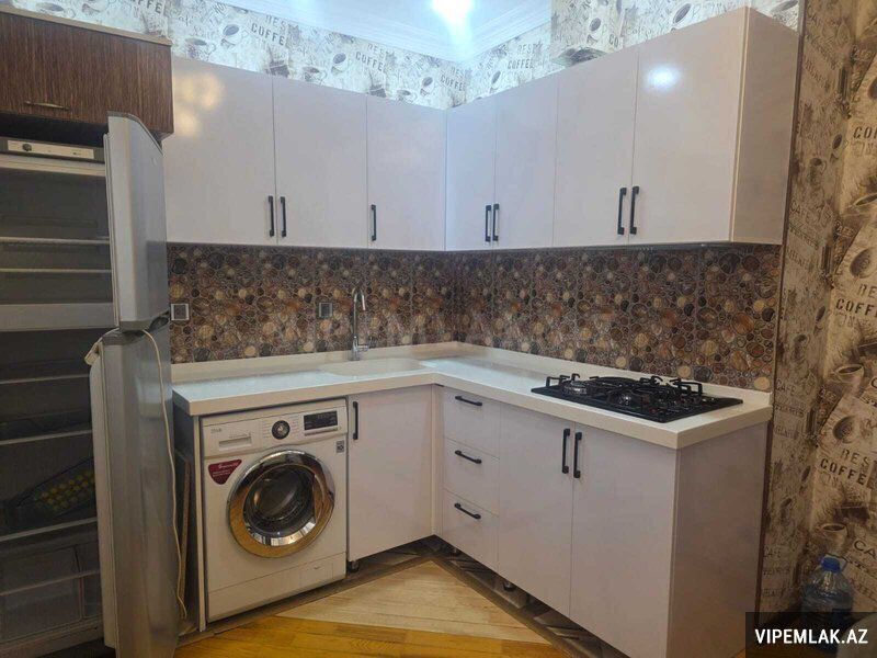 Xətai rayonunda 2 otaqlı Yeni tikili Kirayə verilir, 80 m² — Mənzil, Bakı (3)