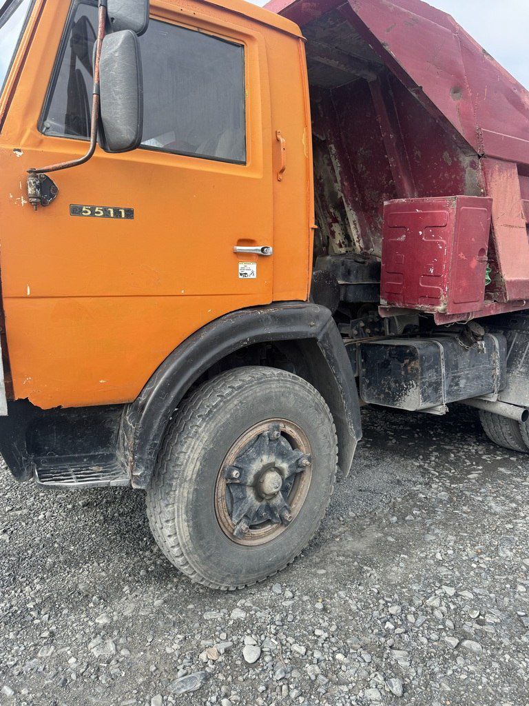 KamAz 5511, 11 L, 1987 il, 200 000 km — Yük maşınları, Qəbələ (6)