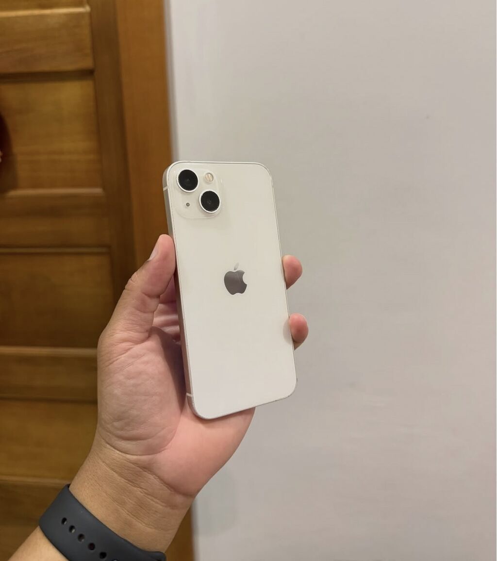 IPhone 13, 128 GB, Ağ — Apple iPhone, Bakı (4)
