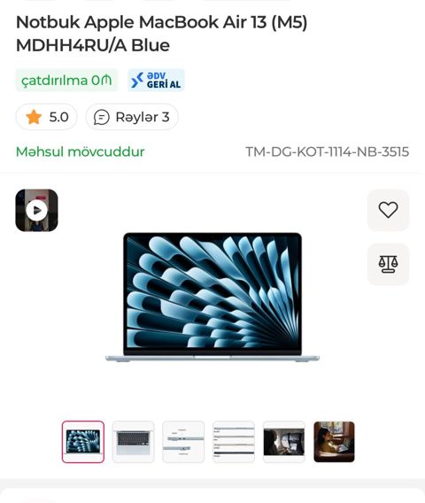 Apple Macbook — Bakı