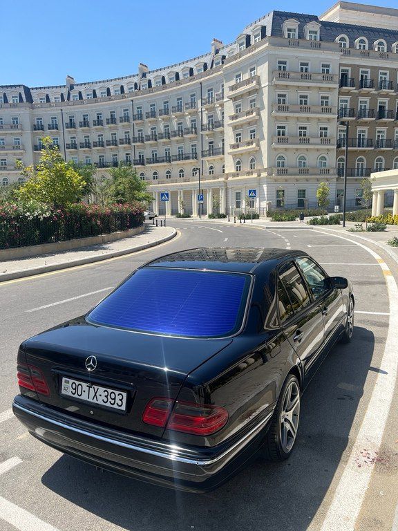 Mercedes E 220, 2.2 L, 2000 il, 413 000 km — Avtomobillər, Bakı (12)