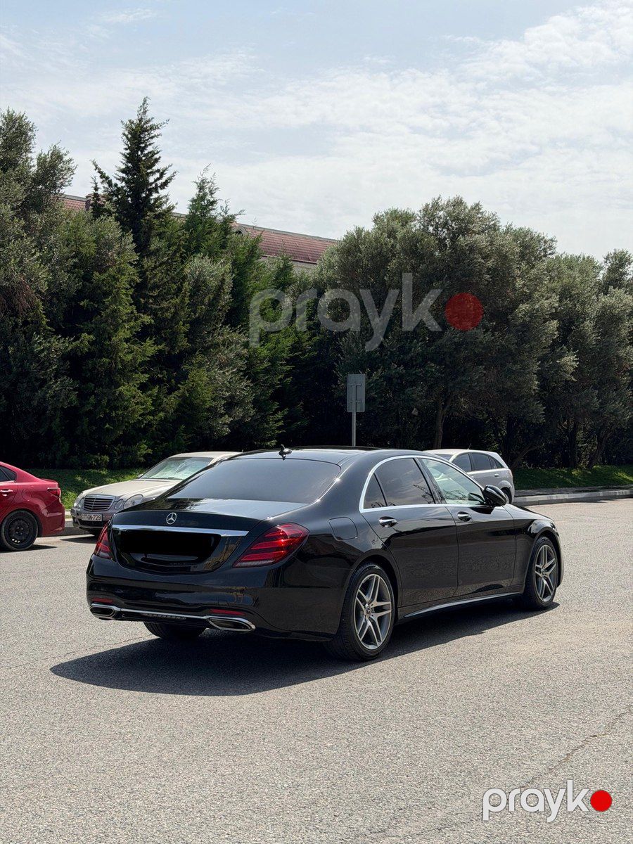 Mercedes S-class icarəsi — Avtomobil icarəsi, Bakı (4)