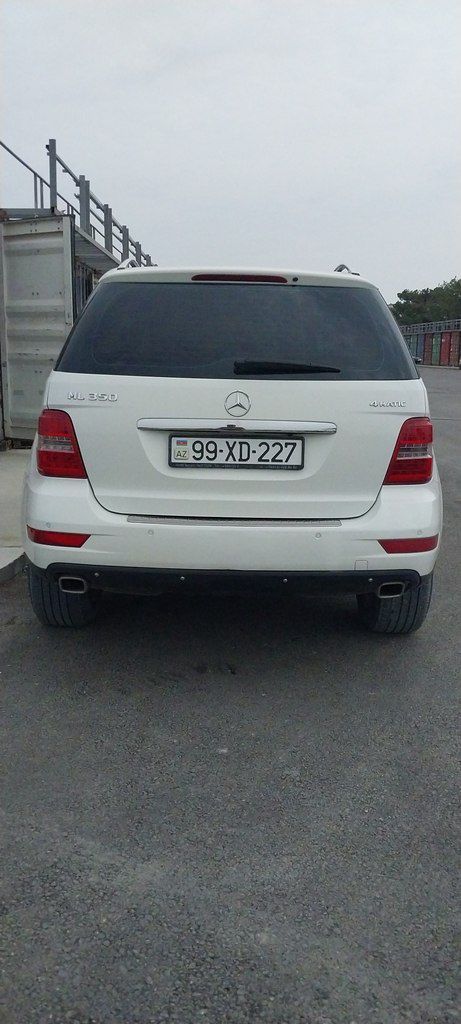 Mercedes ML 350 4MATIC, 3.5 L, 2009 il, 260 591 km — Avtomobillər, Bakı (3)